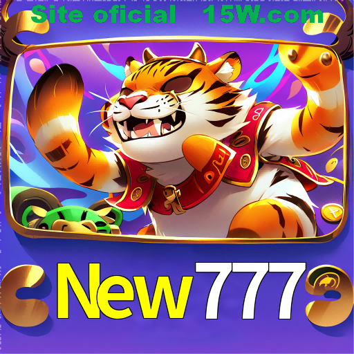 Imagem promocional da New777 mostrando a plataforma e suas vantagens